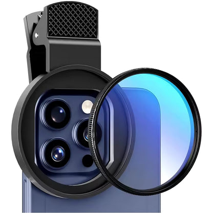 52mm Clip-On CPL Phone Lens Filter